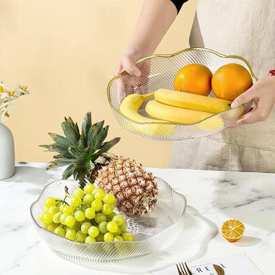 Taotaomei Glass Fruit and Snack Plate