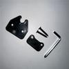 New Black Sun Visor Clip Retaining Set with Screws For Dodge Ram 1500 2019-2022