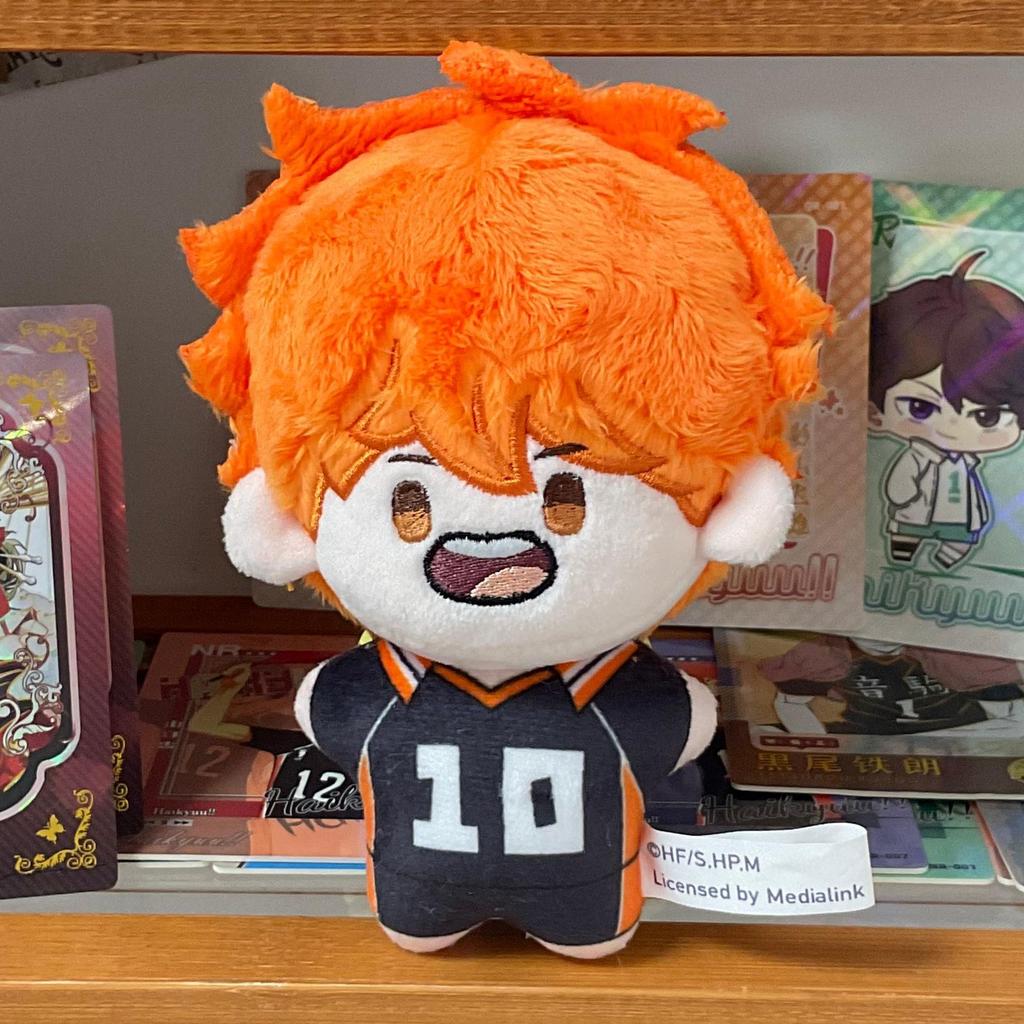 10CM Haikyuu Plush Pendant Toy Hinata Shoyo Tobio Kageyama Tadashi Yamaguchi Dolls Coin Purse Blue Prison Keychain Pendant Gift