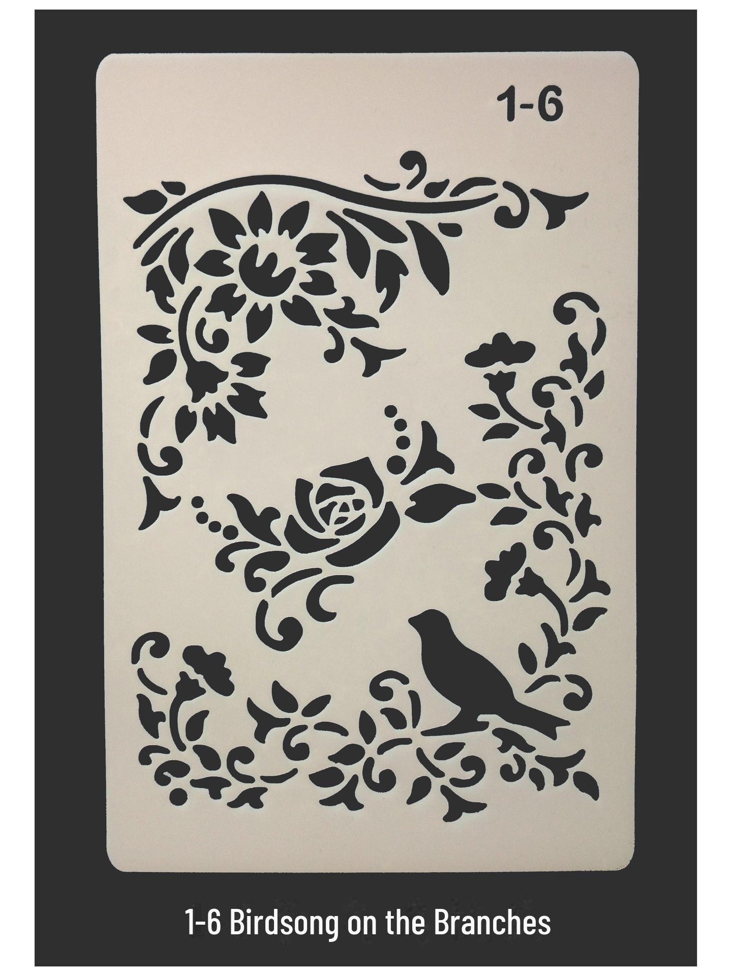 

Шаблон альбома ручной работы «Линейка кружева» — аксессуары для рисования и полого дизайна 1-6