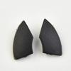 4pcs/set For500 CD Car Button Black Trim Cover Removal Replace Parts