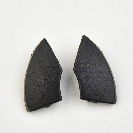 4pcs/set For500 CD Car Button Black Trim Cover Removal Replace Parts