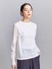Beauty Youth United Arrows Cotton Nylon Jersey Sheer Crew Neck OFF WHITE FREE & T-Shirt, 16122995359, 0300, (03),