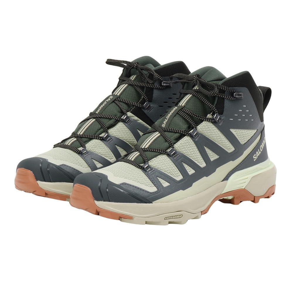 

Salomon XUltra 360 Edge Mid GORE-TEX High-Top Hiking Shoes (Khaki, Size 27.0, Men s) L47459900
