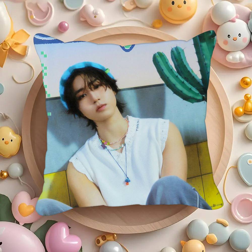 Pillowcases cushion covers living room sofas home decor gifts Korean singer H-Han Ji COOL Sung