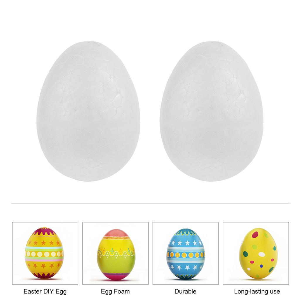 Eggs Easter Festival Children DIY Artificial Chicken Simulation Painting Party Decoration Supplies Large
