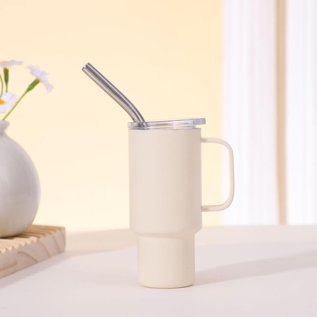 2oz Mini Spirits Glass Stainless Steel Straw Insulation Cup Portable Small Wine Cup Party Cup Straw Cup