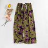 Cotton Silk Pajama Pants for Women, New Summer Style, Thin Cotton Casual Pants, Can Be Worn Outside, Large Size Home Pants
