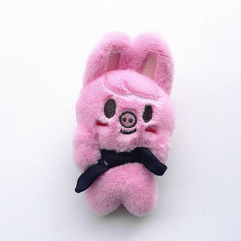 Stray Kids Plush Keychain SKZOO Official Same Style Pilot Doll Magnet Week Official Same Magnetic Keychain Children's Toy