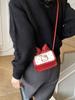 Hello Kitty Cartoon Pu Shoulder Bag For Women And Girls With Adjustable Strap