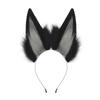 Plush Animal Ears Hair Hoop Lightweight Comfortable Headpiece For Girls Daily Wear And Theme Parties