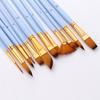 12Pcs Fine Detail Paint Brush Set Double Color Hair Paintbrushes  Drawing Kits