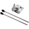 Kick Drum Legs Drum Feet Percussion Instrument Anti Skid Parts Bass Drum Stand Legs Drum Stands Bracket for Drum Accessories, 1 Set