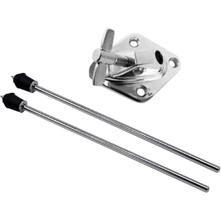 Kick Drum Legs Drum Feet Percussion Instrument Anti Skid Parts Bass Drum Stand Legs Drum Stands Bracket for Drum Accessories, 1 Set