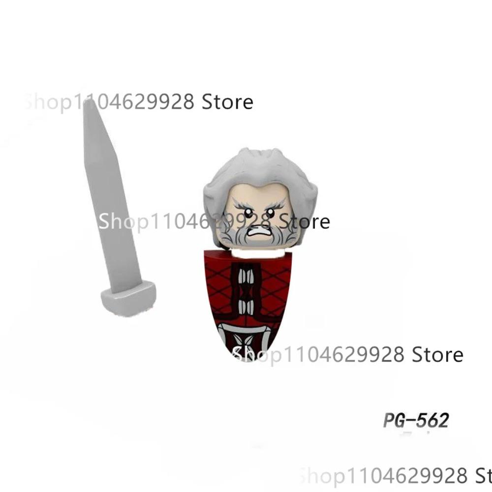 New Lord Rings Mini Figure Model Elves Orcs Army Gandalf Saruman Game Thrones Action Figure Building Blocks Kids Toys Gifts