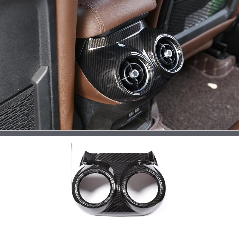 ABS Carbon Fiber For Alfa Romeo Stelvio 2017- Car Interior Trim Sticker Accessories Car Modification Car Styling