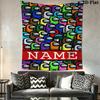 Custom Among Us Wall Hanging Printed Fabric Blanket Decorative Tapestries for Bedroom Living Room Home Decor
