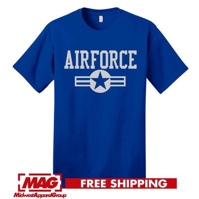 AIR FORCE CLASSIC ROYAL T-SHIRT Military Usaf Airforce United States Tee Armed Unisex T-Shirt