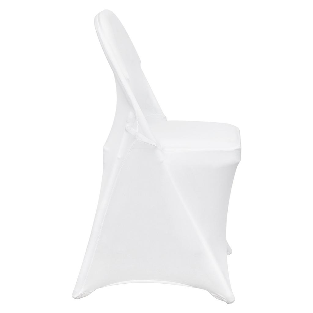 VEVOR Stretch Spandex Folding Chair Covers, Universal Fitted Chair Cover, Removable Washable Protective Slipcovers, for Wedding, Holiday, Banquet