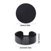 6Pcs Round Silicone Drink Coasters Heat Resistant Protects Tables From Heat Damage Cup Mugs Mats For Home Kitchens