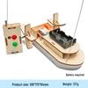 DIY Handmade Remote Controlled Paddle Steamer Model Kit