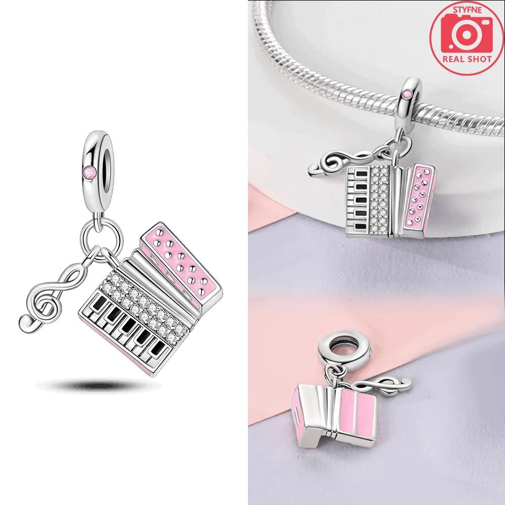 Clock Charm Bead Components Copper Metal Tailor Sewing Machine Telephone Alarm Pendant Bead Components Compatible With Authentic Original Bracelets