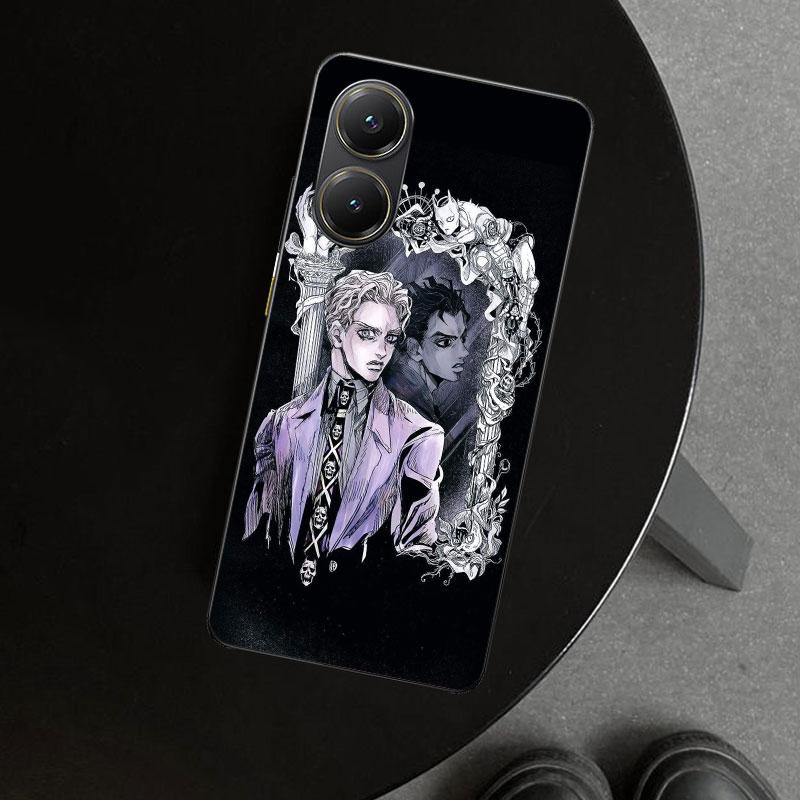 JoJo Kira Yoshikage Killer Queen Phone Case Cover for Xiaomi Poco X6 X5 X7 Pro F7 Ultra Redmi 15C 15 13C 13 12C 12 10C 10 10A 9C