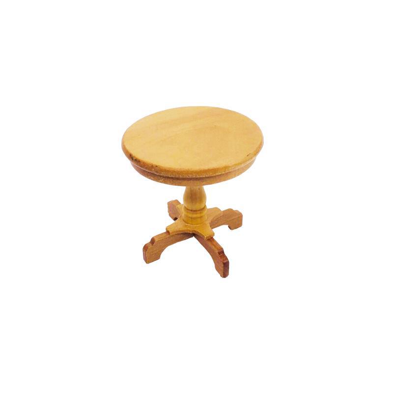 1:12 Miniature Dollhouse Furniture Photography Prop - Round Table Ornament