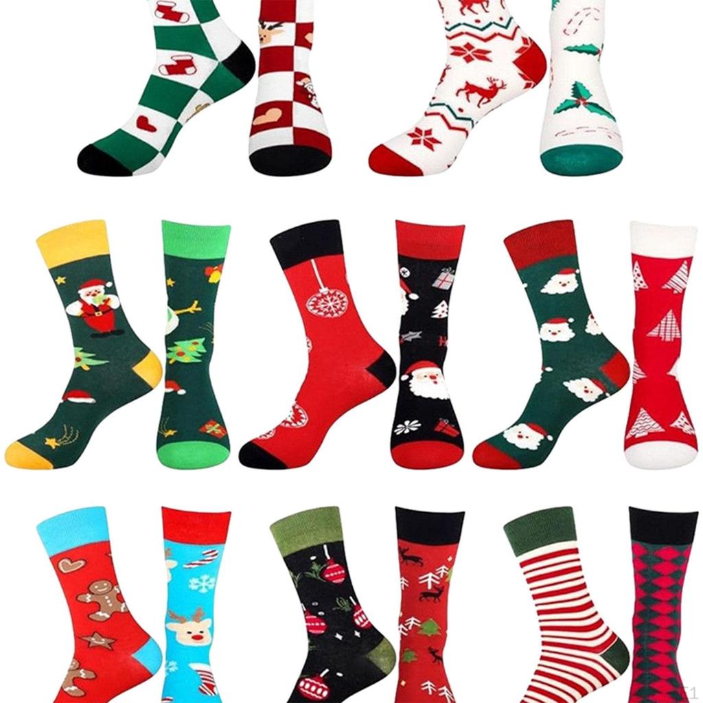 Vánoční adventní kalendář, 24 párů ponožek, Slavnostní dárek Roztomilá Hřejivá Novinka pro