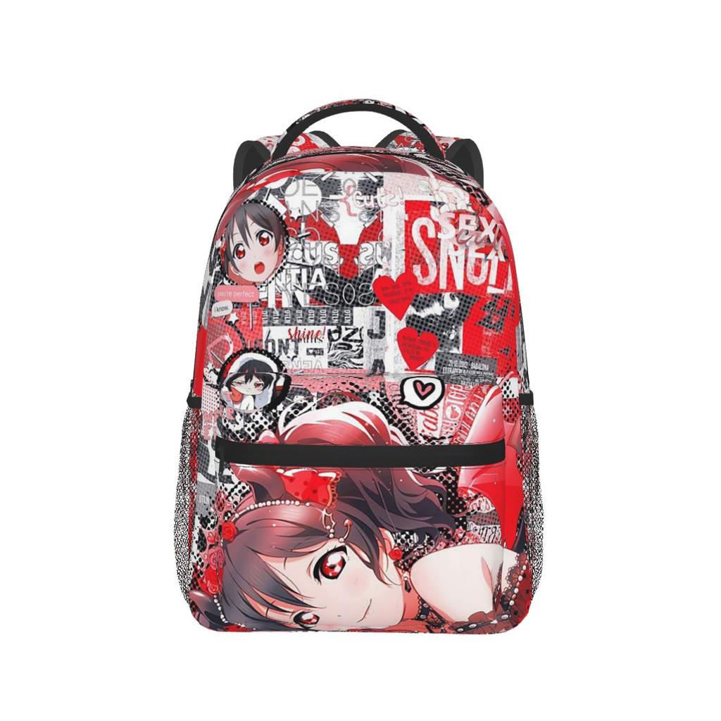 Anime LoveLive Nico Yazawa Backpacks Boys Girls Bookbag Students School Bags Cartoon Travel Rucksack Shoulder Bag Large Capacity