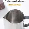 Top Quality Coffee Milk Frothing Jug Latte Art Milk Frother Pitcher Stainless Steel Measurement Jug Espresso Barista Tool Coffee