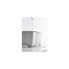 Yamazaki Jitsugyo Dish Drying Set, White, Approx. W37 x D28 x H145cm, Tower Series, Washing Basin,