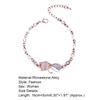 Women Bracelet Beautiful Good Glossiness Women Women Bracelet Women Cats Pendant Bangle Bracelet for Club