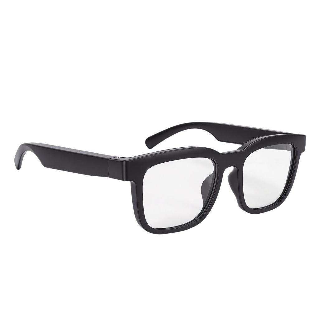 Bluetooth Audio Smart Glasses for Women Men Blue Light Blocking Photochromic Lenses Dual Stereo Speakers Voice Control