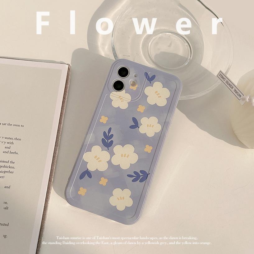 Ins Style Retro Flower for Apple 16 Phone Case for IPhone 15 All Inclusive 17 Pro Max Soft Case for 12For13 for Huawei