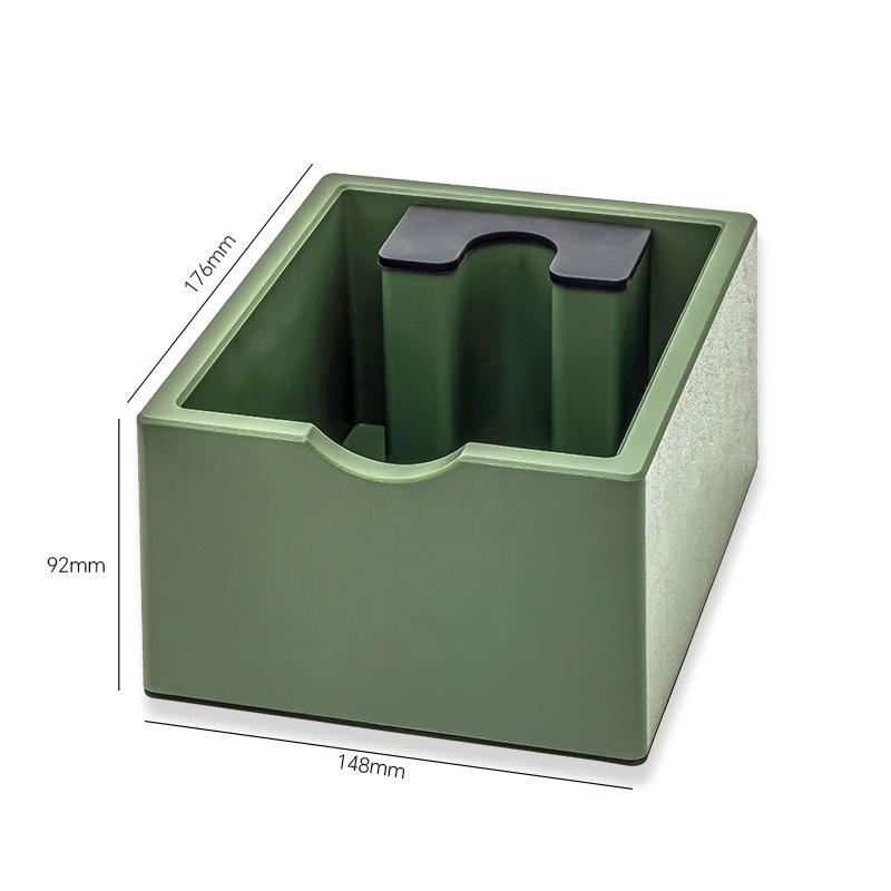 Coffee Knock Box ABS Espresso Grounds Container Detachable Knocking Slag Bucket Anti Slip Base Barista Accessories Maker Tools