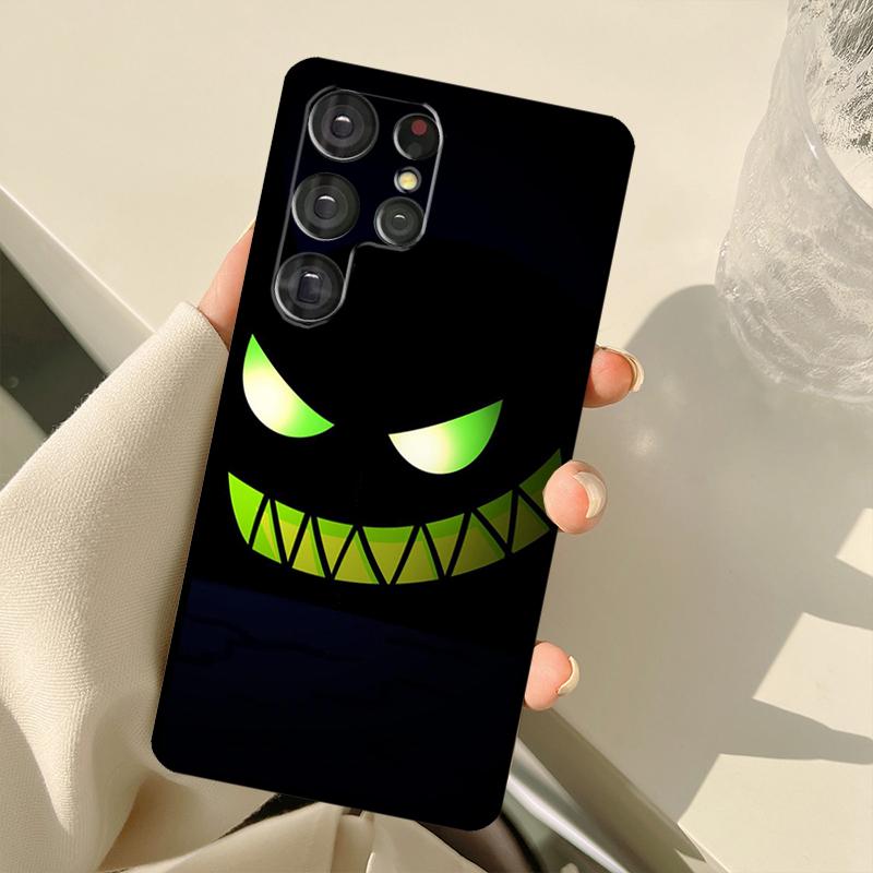 Geometry Dash Case For Samsung Galaxy S23 S22 S21 Ultra Note 20 S8 S9 S10 Note 10 Plus S20 FE S21 FE Cover