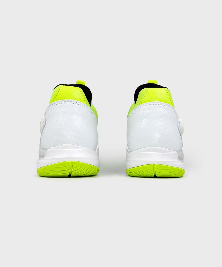 Vitro Unisex Badminton Shoes Puna 03 (White & Lime) Boa Fit System