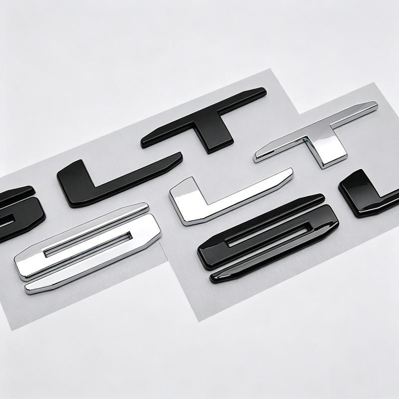 Suitable for GMC YUKON SLT stickers, new SLT heavy-duty truck stickers, and modified rear trunk badge stickers