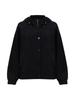 Wideangle Co Casual Loose Fit Mid-Mid Jacket L_Black