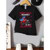 European Sizes Boys' Funny "Sorry Girls Mommy Is My Valentine" Dinosaur Truck T-Shirt - Casual Round Neck Tee