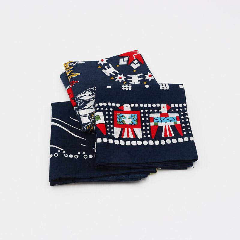 Royal KnightStyle Printing Eagle Smile Cotton bandana Men Pocket Square Scarf Neckerchief