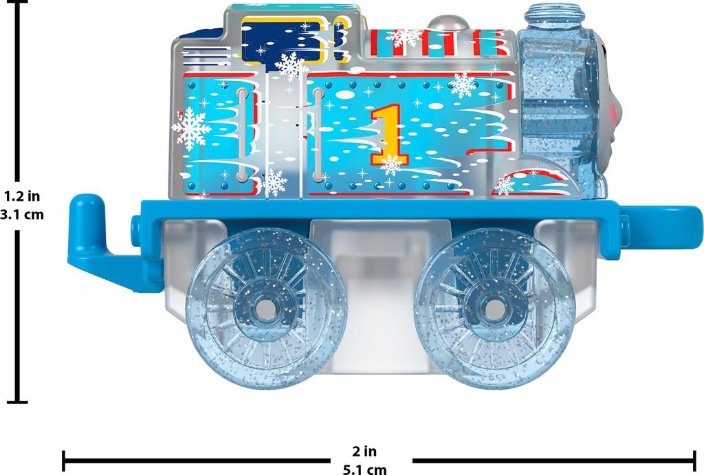 THOMAS & FRIENDS Thomas the Tank Engine Minis Advent Calendar 2024 Christmas Toys 24 Miniature Trains and Cars for Preschoolers Ages 3 and Up