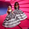 Barbie 65th Anniversary Blonde Dress-up Doll with House Signature Black Doll for Ages 6+ HRM58