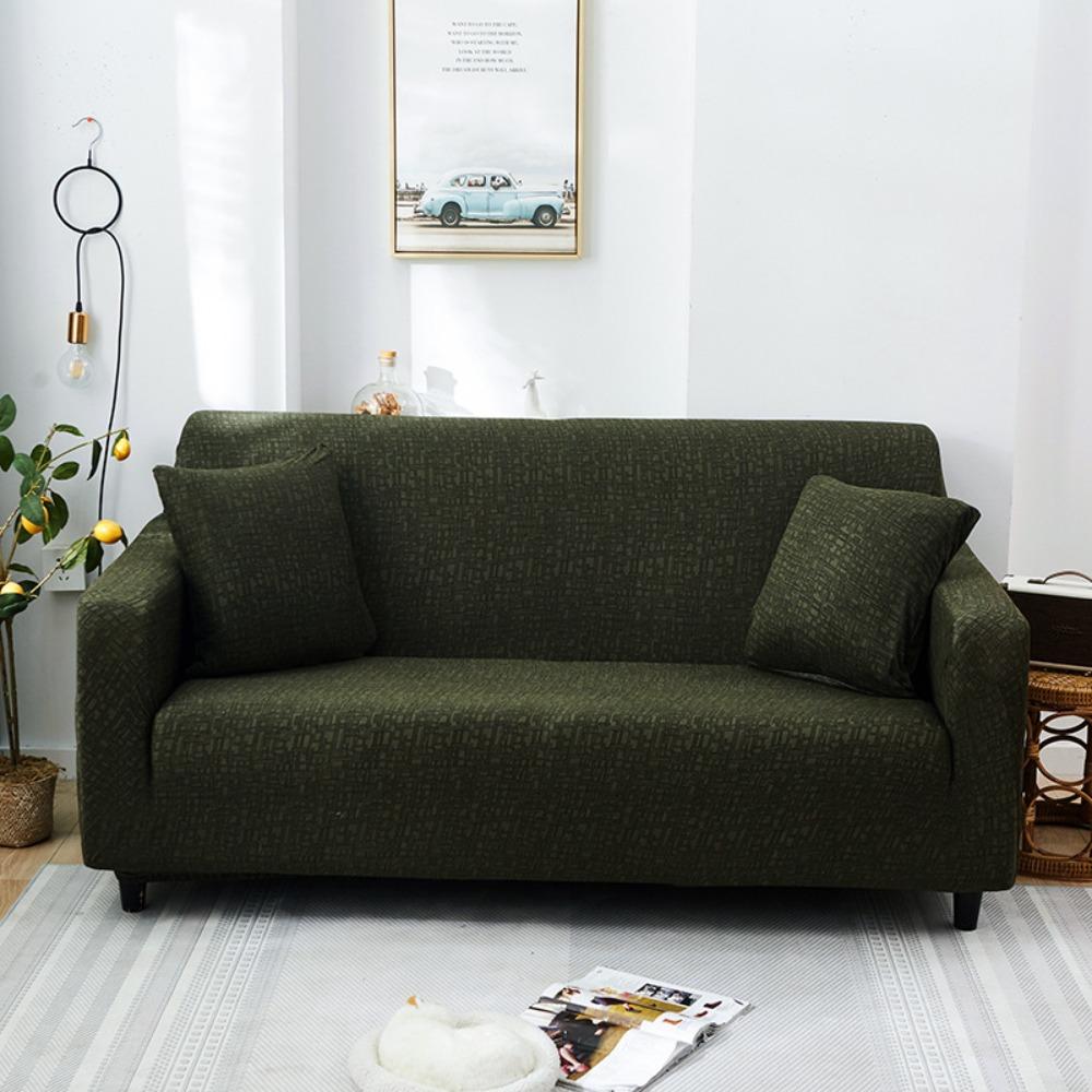 Universal Elastic Sofa Slipcover Full Cover Dustproof Armrest Sofa Protector