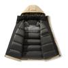 Men's Graphene-Enhanced Warm Winter Cotton Jacket - Trendy, Loose Fit, and Hooded for Casual Wear