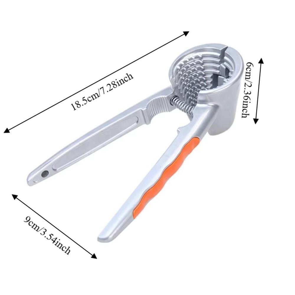Effort-saving Walnut Clip Zinc Zinc Zinc Alloy Walnut Sheller Nutcracker  for Multiple Sizes Nuts