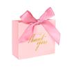 5/10pcs Thank You Candy Box With Ribbon Wedding Favors Chocolate Gift Box for Guests Christmas Baby Shower Birthday Party Decor