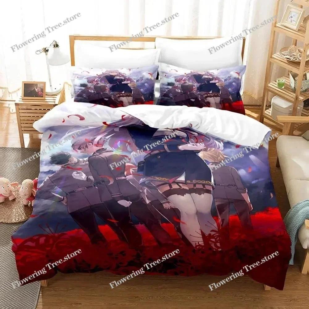 Anime 86 Eighty Six Bettwäsche Set Bettbezug Bettset Steppdeckenbezug Kissenbezug Bettdecke King Queen Größe Jungen Erwachsene Bettwäsche Set