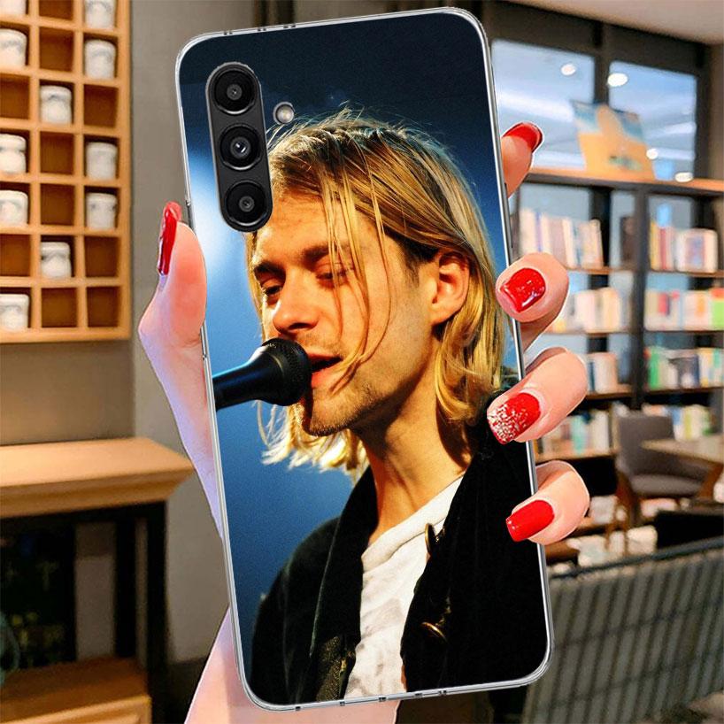 

Retro Singer Kurt Cobain Phone Case For Samsung Galaxy A17 A37 A57 A16 A26 A36 A56 A15 A25 A35 A55 A14 A24 A34 A54 A13 A23 A33 A Samsung A33